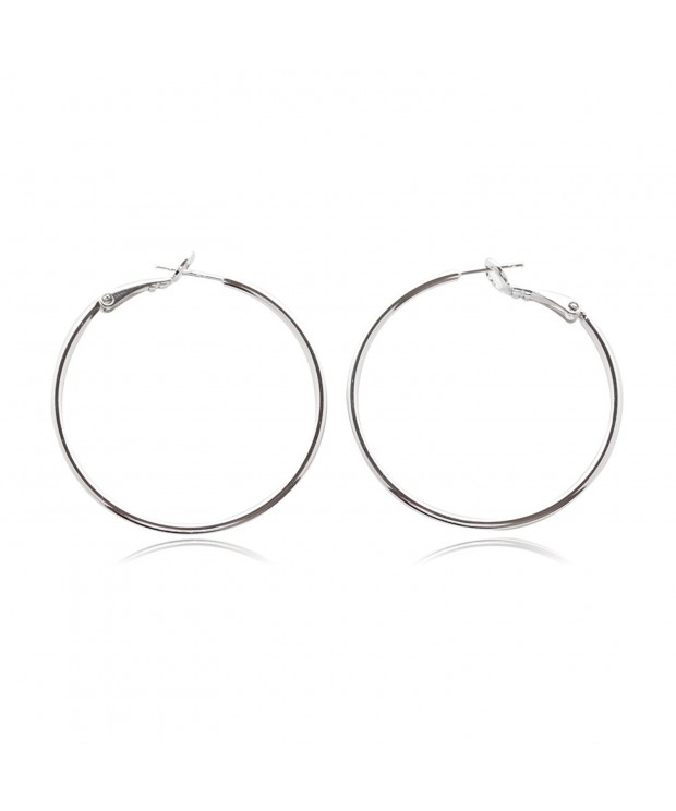 LALUCE PRIMARY Sterling Silver Clutchless Earrings