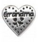 Grandma Stitch Heart Floating Locket