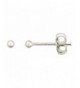 Sterling Silver Teeny Earrings Studs