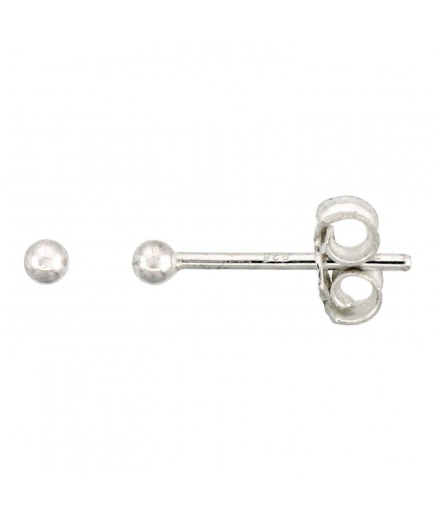 Sterling Silver Teeny Earrings Studs