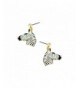 Liavys Zebra Fashionable Earrings Sparkling