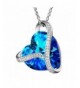 Swarovski Crystals Sterling Pendant Necklace