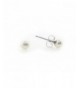 Fronay Sterling Freshwater Cultured Earrings