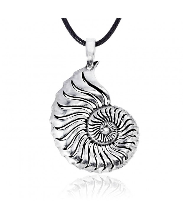 Dans Jewelers Nautilus Pendant Necklace