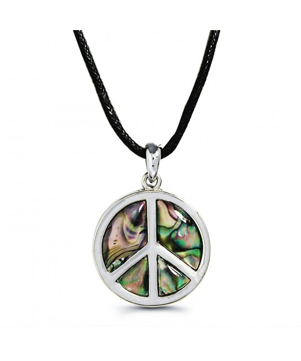 Liavys Peace Sign Fashionable Necklace