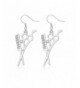 MANZHEN Fashion Scissors Earrings Hairdresser