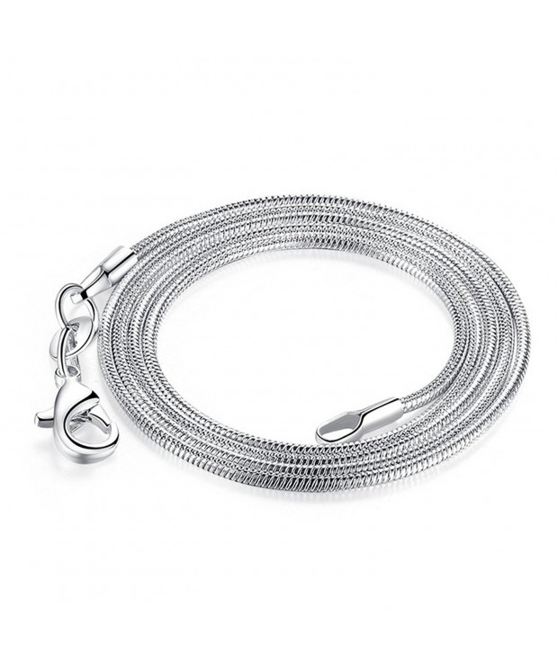 Silver Plated Nickel Necklace inches