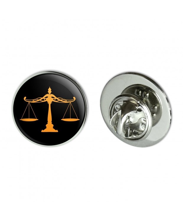 Scales Justice Legal Lawyer Pinback