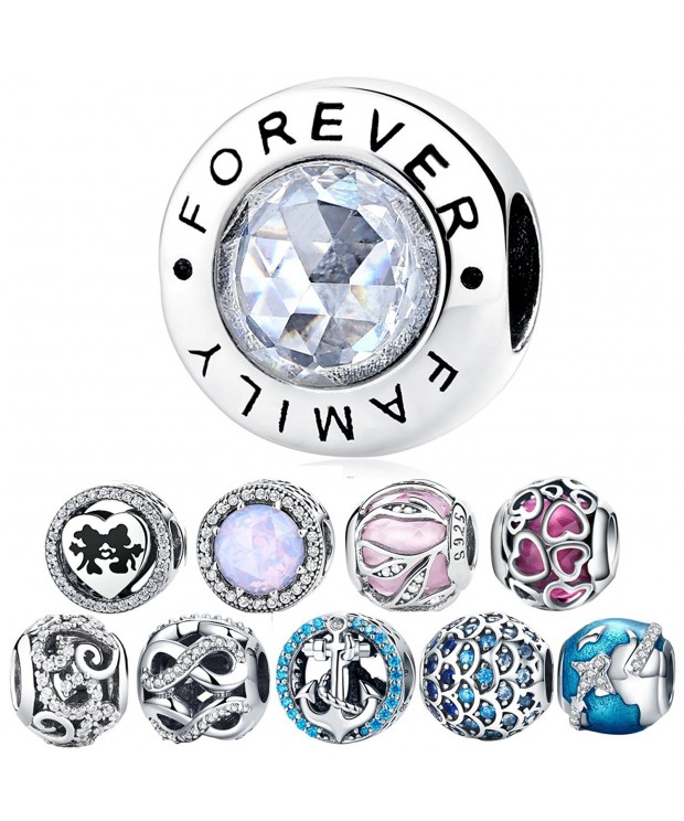 WOSTU Sterling Forever Bracelets Zirconia