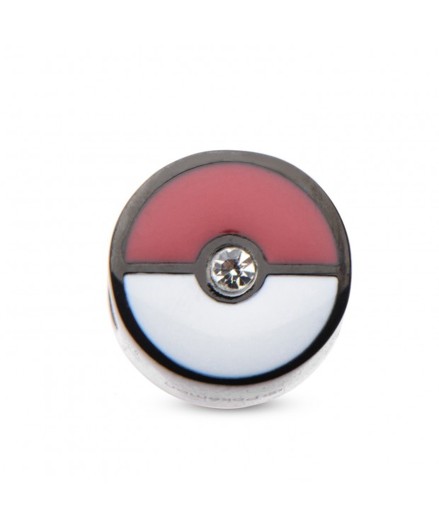 Pokemon Pokeball Black Plated Stainless