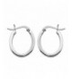 Sterling Silver Square Earrings diameter