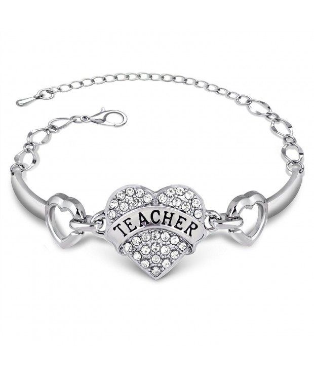 Teachers Crystal Bracelet Jewelry Teacher