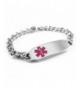 MyIDDr Pre Engraved Customizable Pacemaker Bracelet