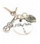 ChubbyChicoCharms Violin Multi Cluster Necklace