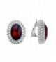 SELOVO Austrian Crystal Earrings Pierced