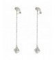 Dangle Earring Pierced Zirconia Fashion