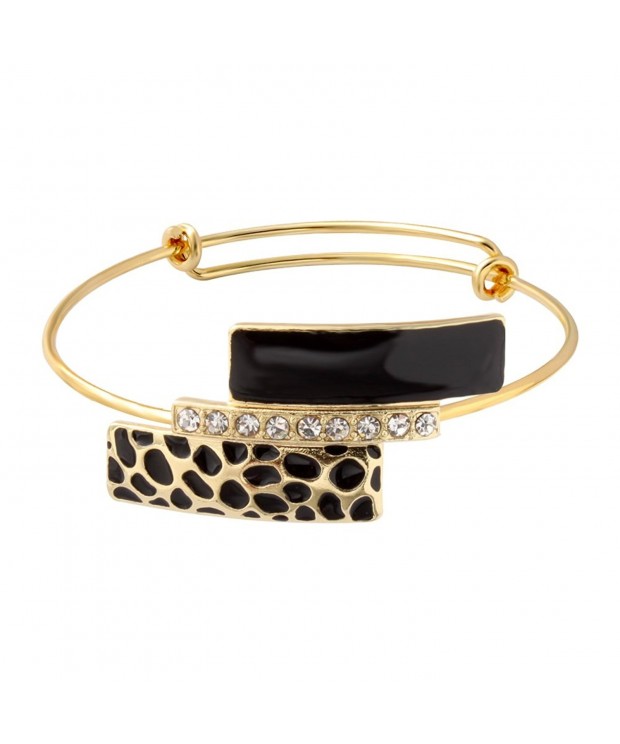 SENFAI Leopard Bangles Exquisite Bracelets