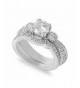 Sterling Silver Engagement Wedding RNG20068 10