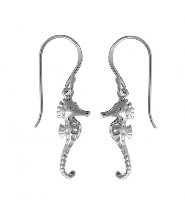 Boma Sterling Silver Seahorse Earrings