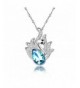 Pealrich Pendant Necklace Swarovski Elements