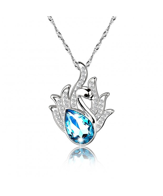 Pealrich Pendant Necklace Swarovski Elements