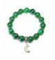 Malachite Handcrafted Stretch Bracelet Approx