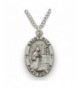 Sterling Silver Saint Patron Impossible