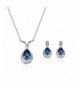 Yonteia Jewelry Waterdrop Necklace Earrings