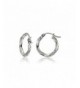 Hoops Loops Sterling Silver Earrings