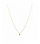 HONEYCAT Crystal Necklace Minimalist Delicate