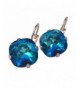 HisJewelsCreations Cushion Crystal Earrings Bermuda