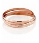 Triple Stainless Steel Bangle Bracelets