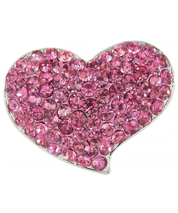 Valentine Bubble Rhinestone Brooch Crystals