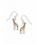 Painted Giraffe Earrings Sienna Sky