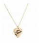 Lux Accessories Inspiration Pendant Necklace