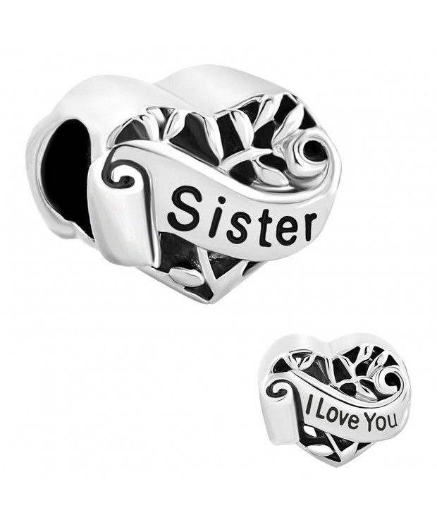CharmsStory Sister Sterling Filigree Bracelets