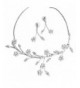 Imitation Bridal Wedding Necklace Earring