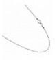 Sterling Silver Chain Italian Necklace