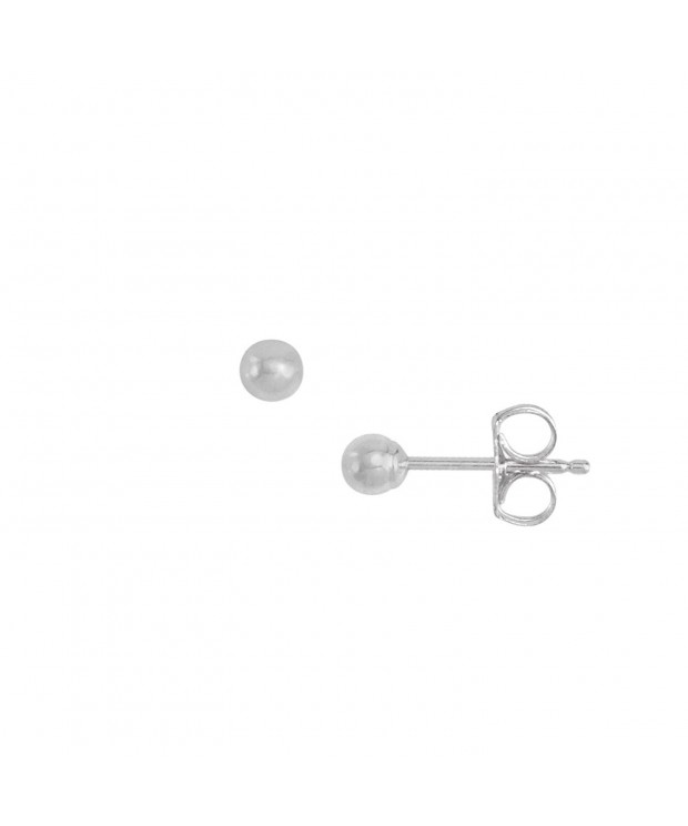 Sterling Silver Ball Stud Earrings