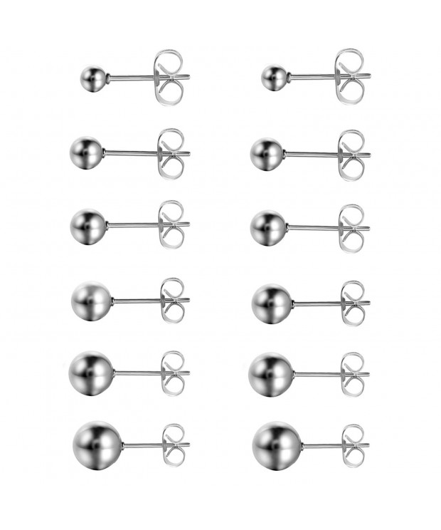 Aroncent Polished Stainless Cartilage Earring