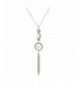 Long Snap Charm Tassel Necklace