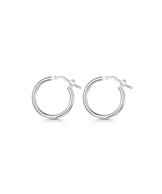 Amberta Sterling Silver Circle Hinged