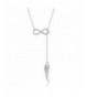 Beaux Bijoux Sterling Infinity dangling