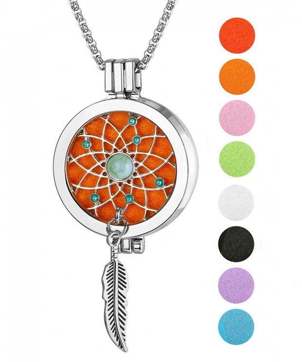 Thunaraz Aromatherapy Essential Necklace Diffuser