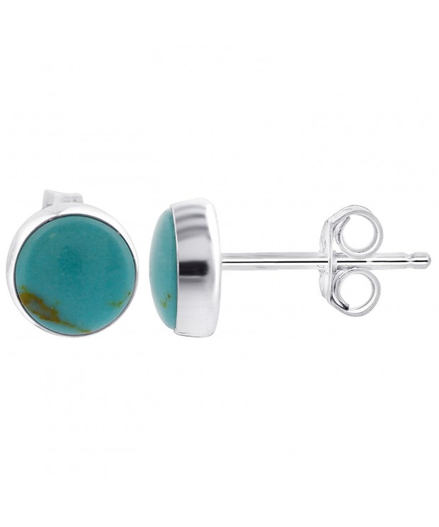 Gem Avenue Sterling Simulated Turquoise