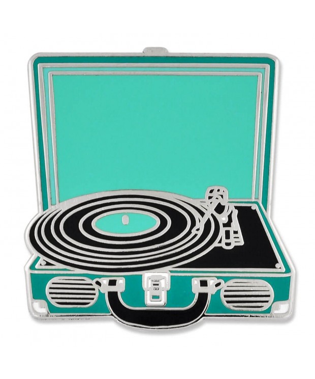 PinMarts Record Player Trendy Enamel