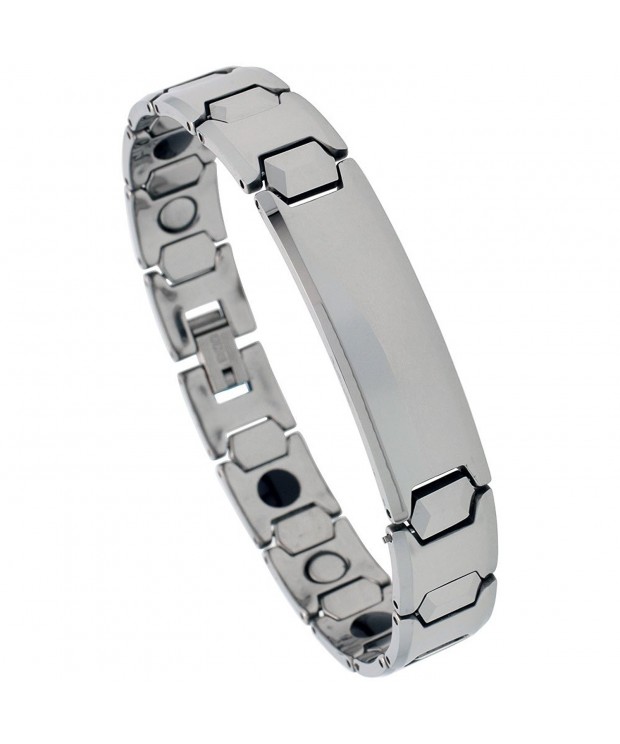 Tungsten Carbide Bracelet Magnetic Therapy