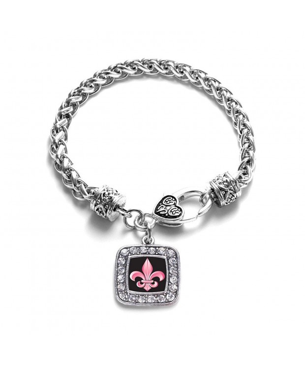 Orleans Classic Silver Crystal Bracelet