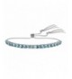Platinum Sterling Bracelet Genuine Adjustable