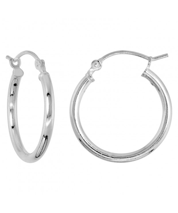 Sterling Silver Earrings Post Snap Closure